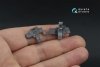 Quinta Studio QDS-48571 AH-64A 3D-Printed & coloured Interior on decal paper (Hasegawa) (small version) 1/48